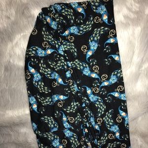 Lularoe Peacock Leggings